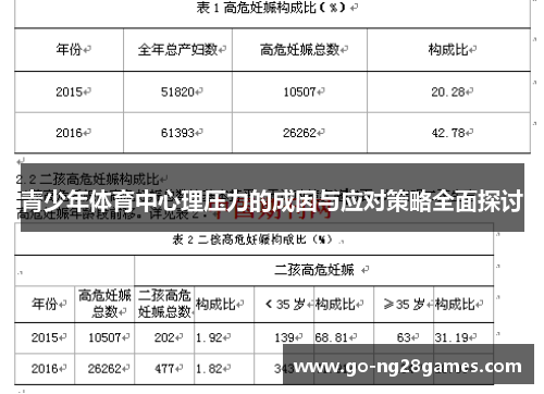 青少年体育中心理压力的成因与应对策略全面探讨